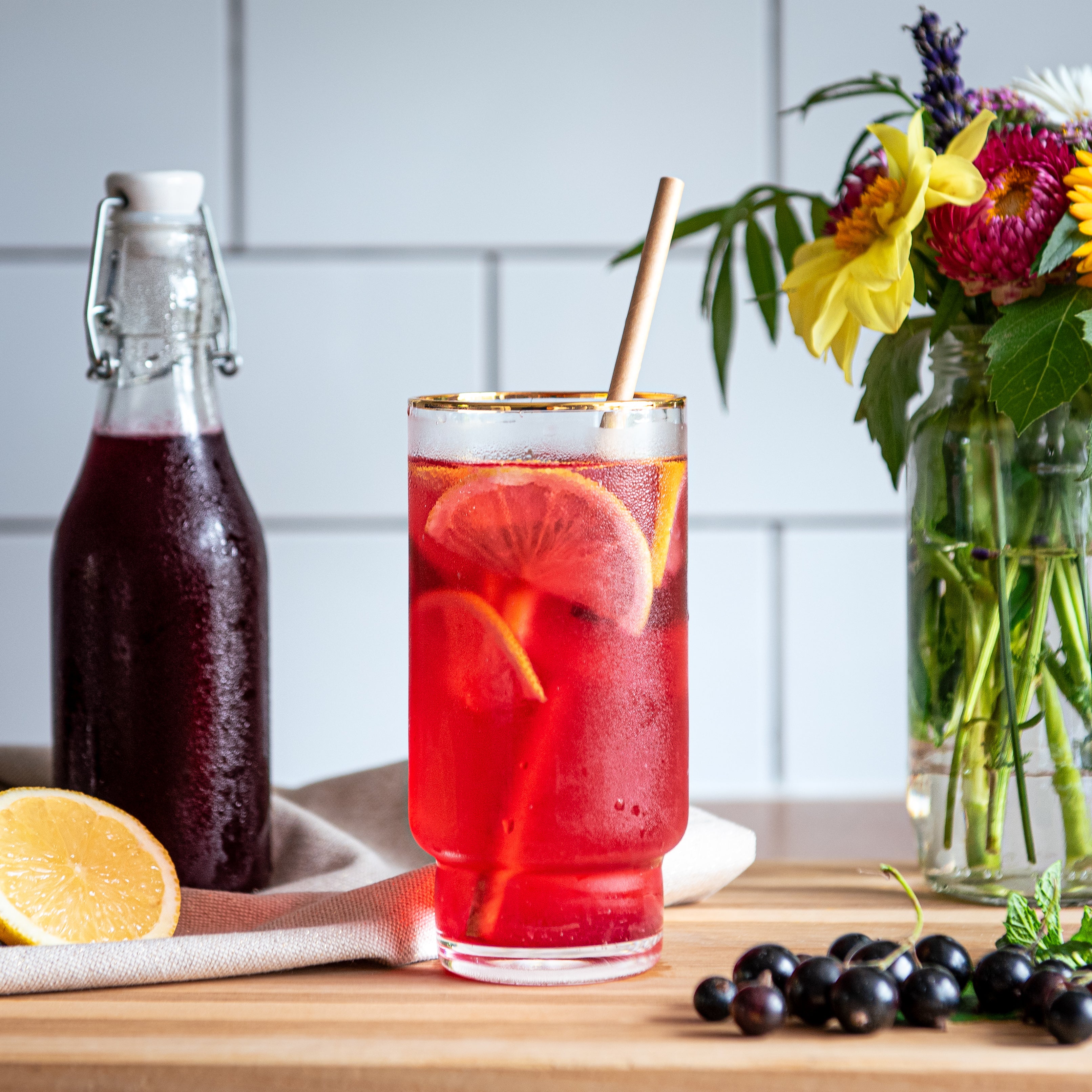 Summertime Traditions: Make Blackcurrant Cordial and Jam.