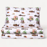 Bedding Set, Toddler - Allotment Scenes