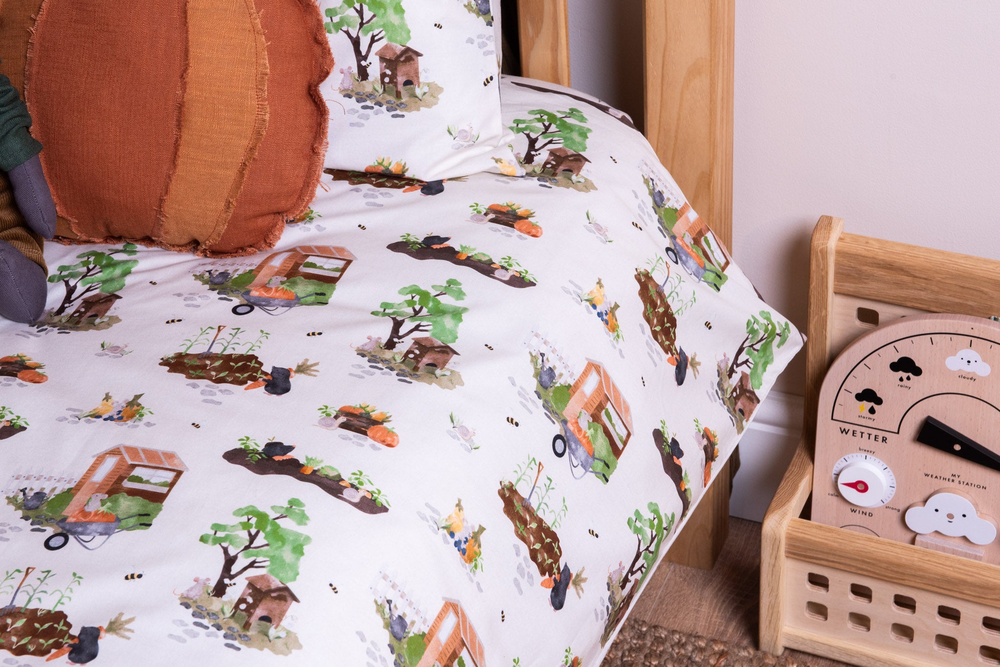 Nestie allotment bedding set