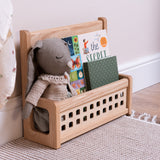 Book Storage Caddy - Solid Ash