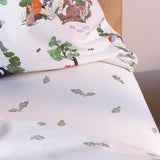 Fitted Bed Sheet, Toddler - Woodland