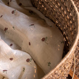 Muslin Swaddle Blanket (Large) - Meadow