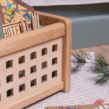 The Midi Caddy - Solid Oak