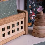 The Mini Caddy - Solid Oak