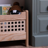 Toy Box, Open Top - Solid Ash