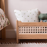 Toy Box, Open Top - Solid Oak