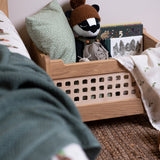 Toy Box, Open Top - Solid Oak