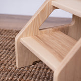 The Nestie Kids Step Stool - Solid Ash