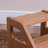 The Nestie Kids Step Stool - Solid Oak