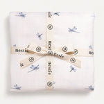 Nestie muslin blanket waterside theme