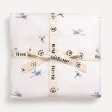 Nestie muslin blanket waterside theme