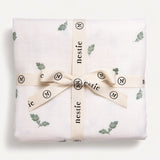 Nestie muslin blanket woodland theme